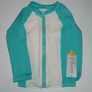 Boys Long Sleeve Rash Guard 2T